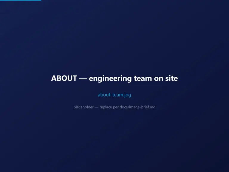 Cipher4 engineers reviewing system deployment on site