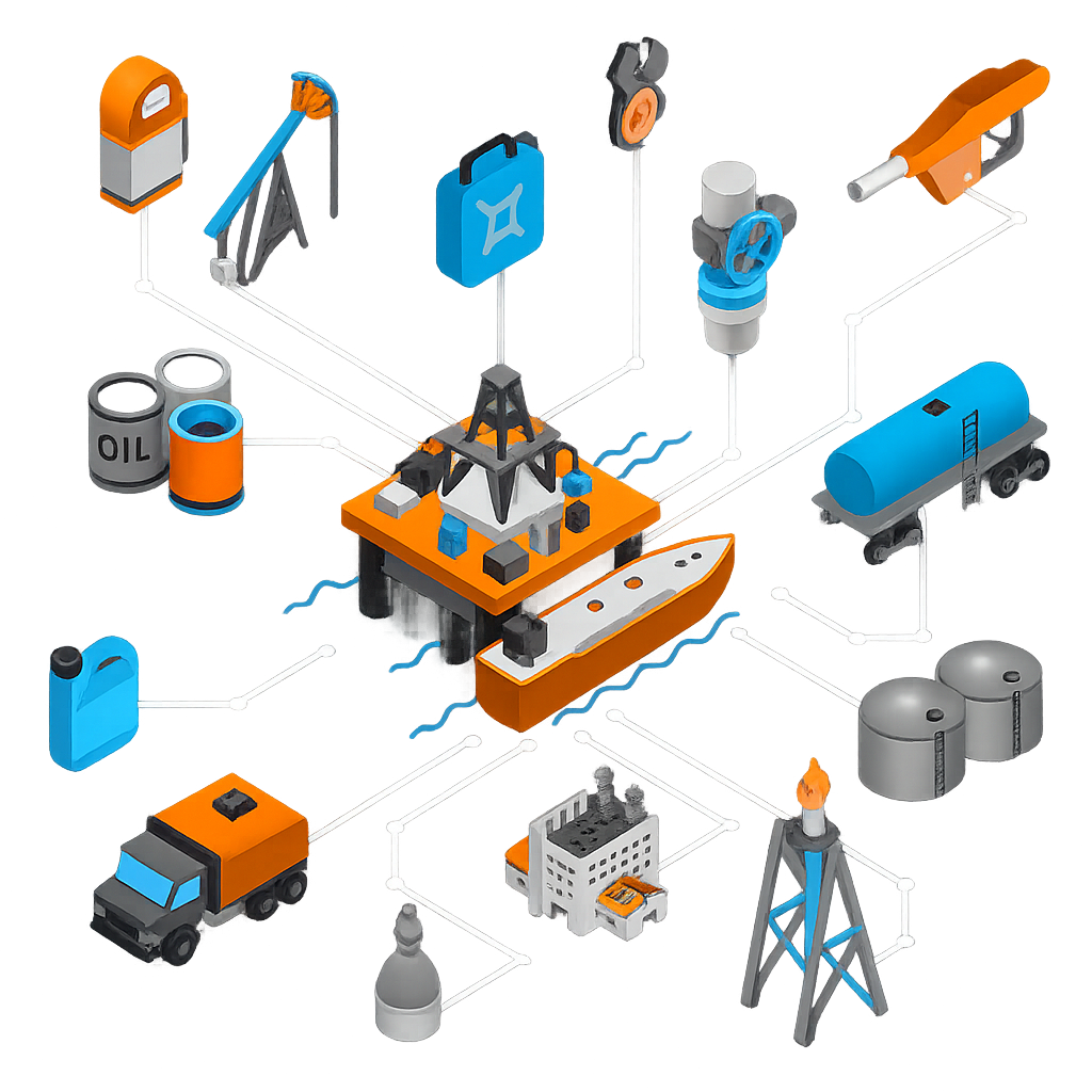 Futuristic AI-powered robotic system for logistics and transport automation